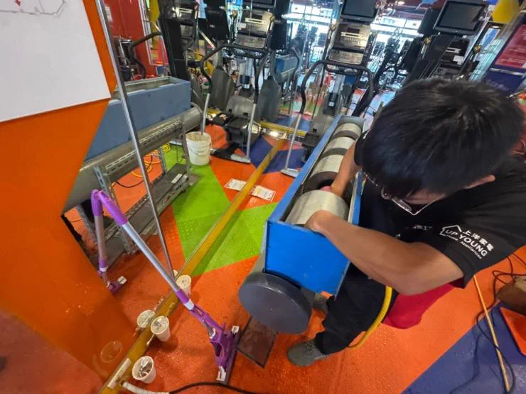 台中南屯區健身房冷氣施作案例