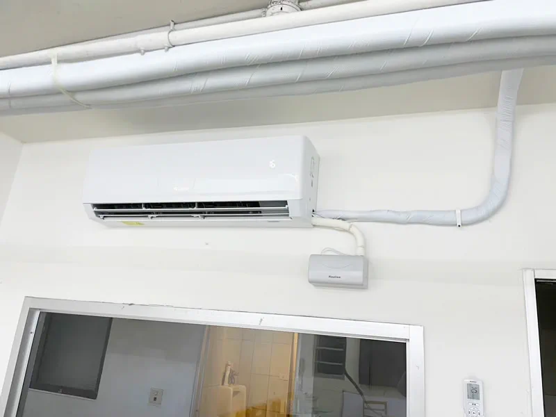 室內分離式冷氣機安裝配管施工